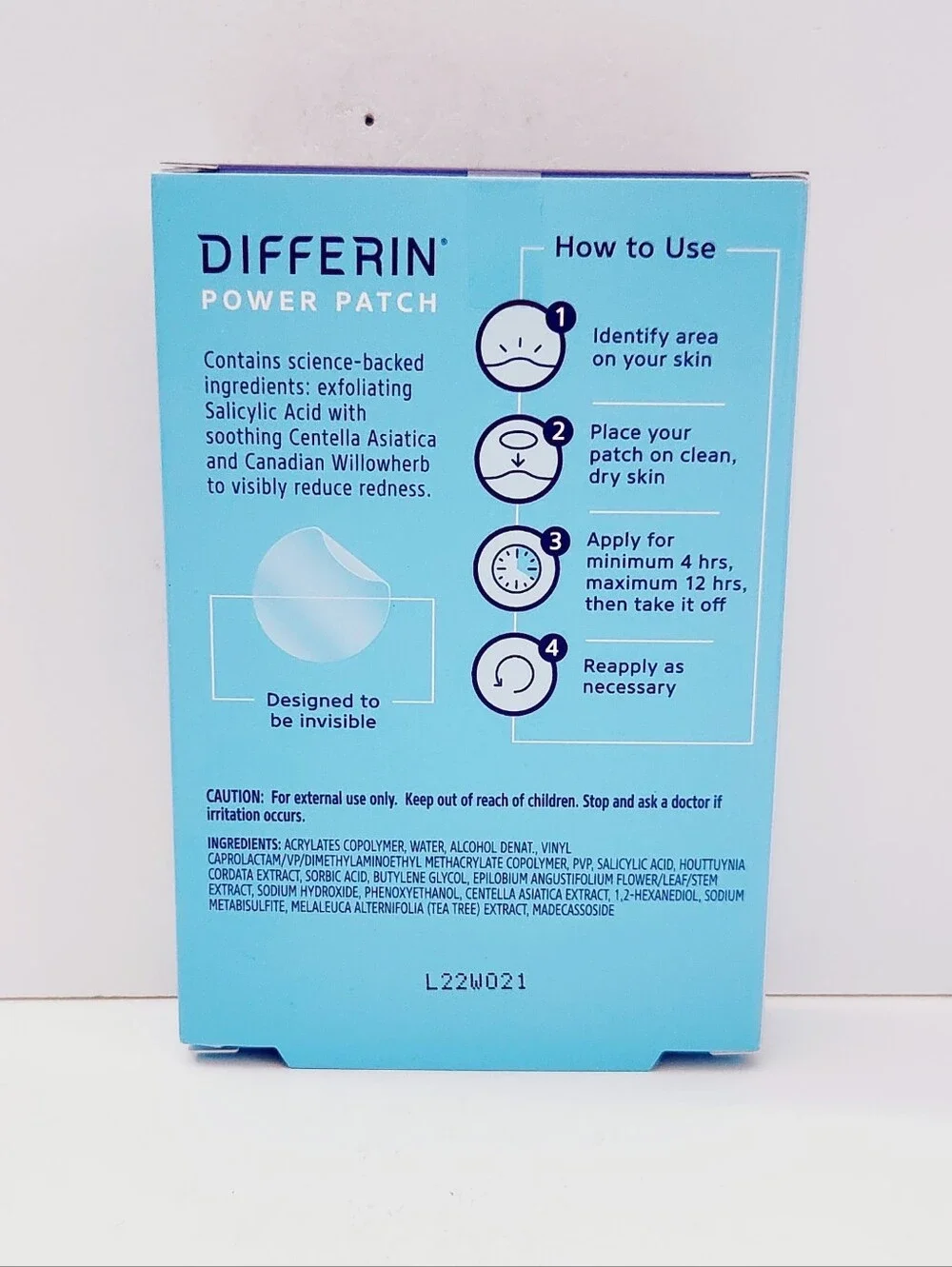 🐢2/$15 Differin Power Patch Acne-Prone Skin Patches